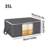 Foldable Storage Bags with Clear Window