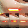 LED Rear Bumper Reflector Lights with Tail and Brake Functions