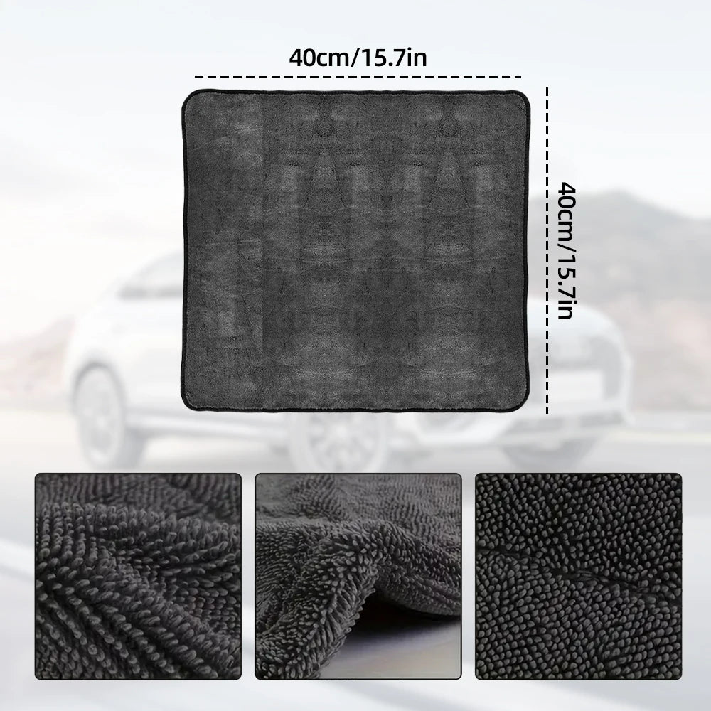Microfiber Cleaning Cloths – 3-Pack, Quick-Dry & Absorbent