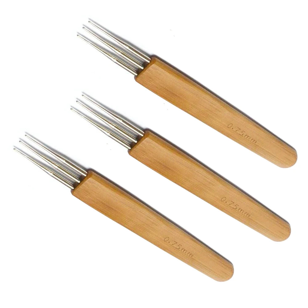 Dreadlock Crochet Hook Set of 3 (0.75mm)