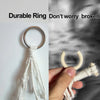 Bohemian Cotton Hanging Storage Chain with 20 Steel Clips