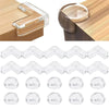 Baby Safety Corner Protectors – Soft Silicone Edge Guards for Furniture