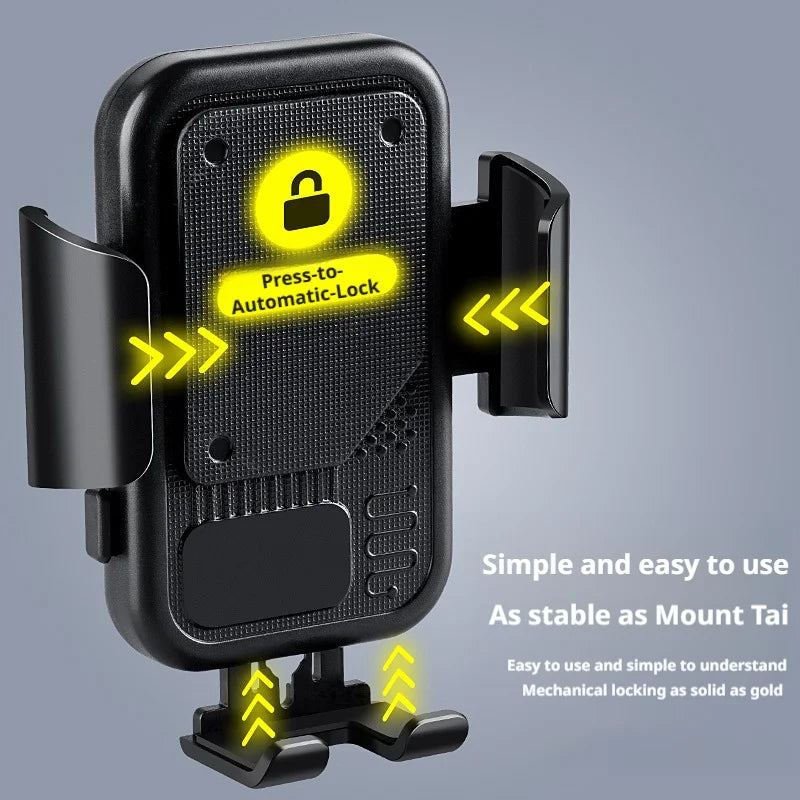Universal Motorcycle Phone Mount with Quick Release