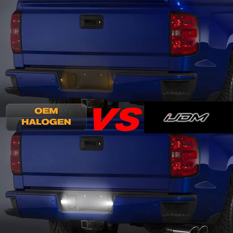 LED License Plate Light Assembly for Chevy Silverado & GMC Sierra