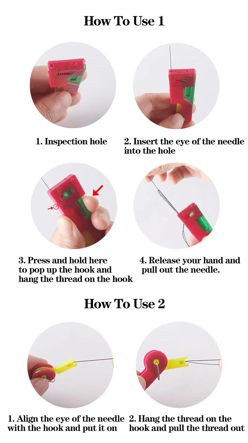 Automatic Needle Threader for Effortless Sewing
