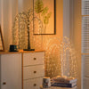 192-LED Glowing Willow Bonsai Tree with Fairy Lights