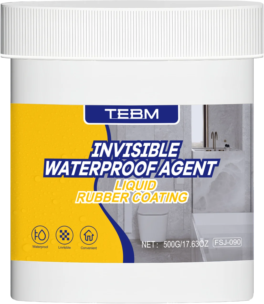 Invisible Waterproof Sealant – Transparent Leak Repair Coating