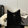 Sac bandoulière bohème avec franges