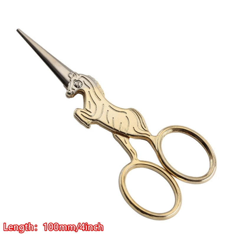 Vintage Floral Embroidery Scissors
