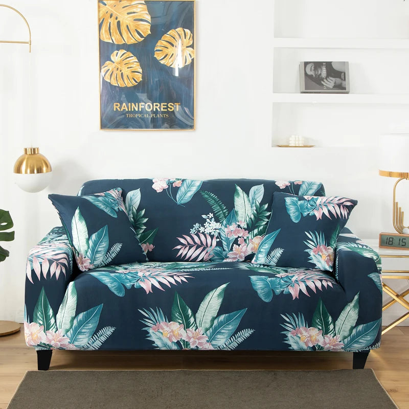 Stretch Sofa Cover with Anti-Slip Grip for Living Room