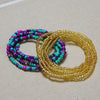 Colorful Elastic Belly Bead Chain Set for Women