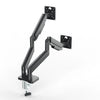 Dual Monitor Desk Mount with 90° Swivel