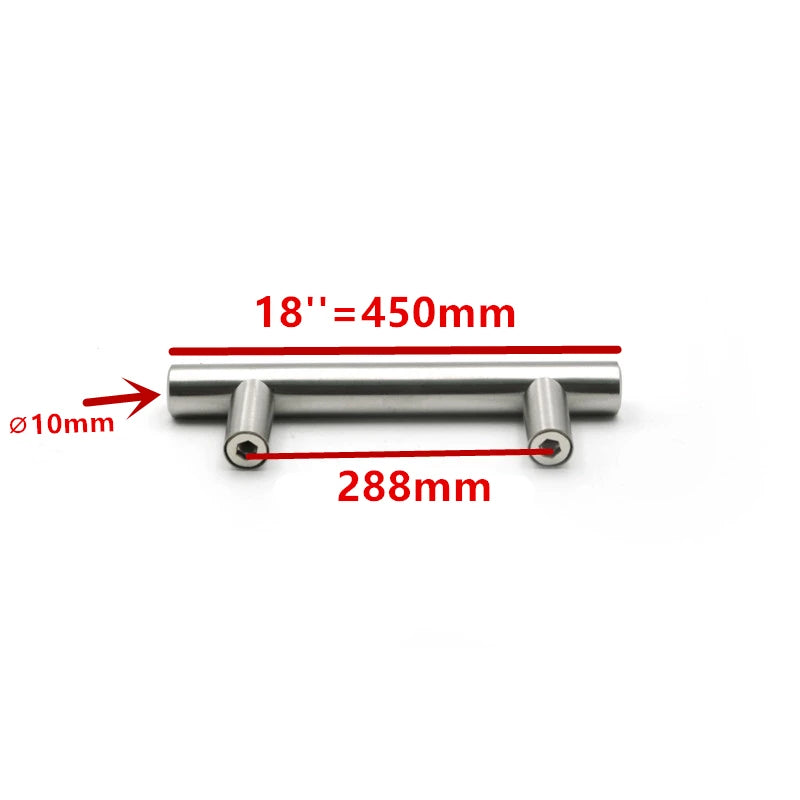 Modern Stainless Steel Cabinet Pull Handles