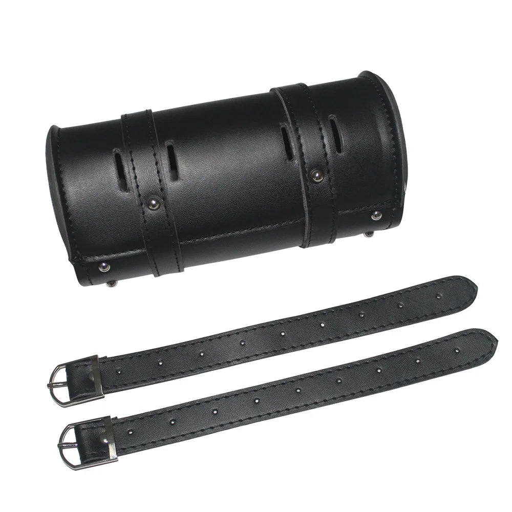 Motorcycle PU Leather Utility Saddlebag