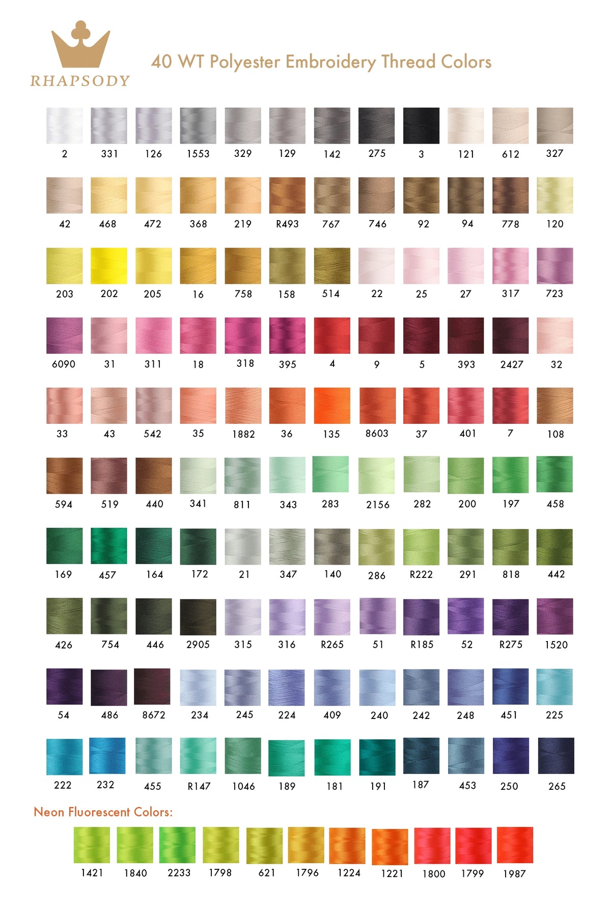Polyester Embroidery Thread