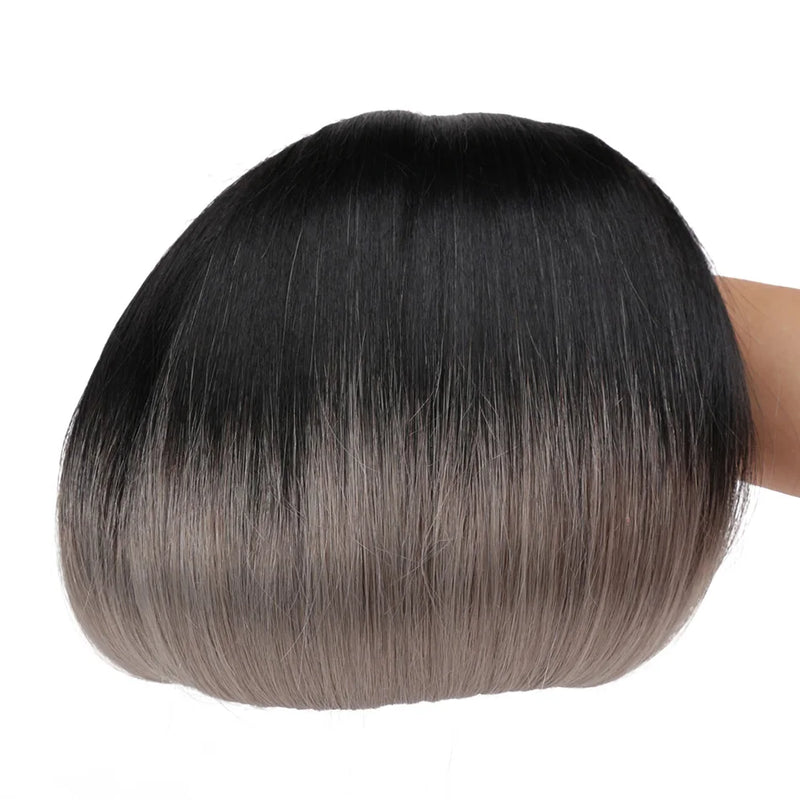 Straight Human Hair Braiding Bulk