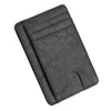 Slim RFID-Blocking Zipper Wallet