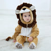 Adorable Animal Kigurumi Costume Romper for Babies and Toddlers