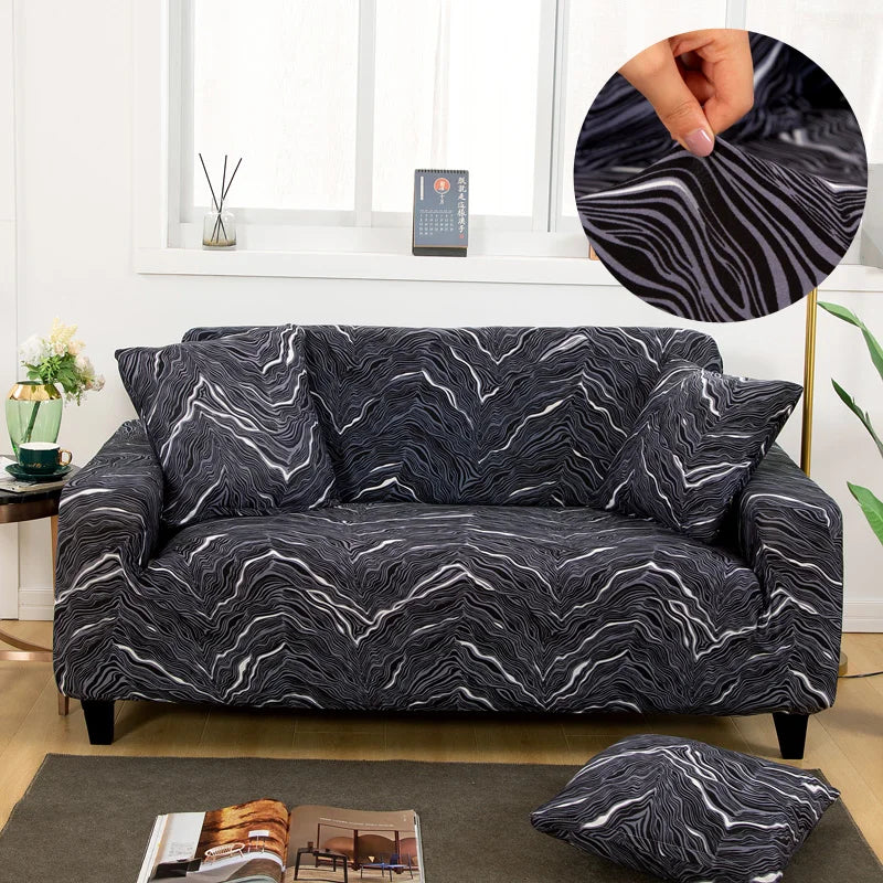 Stretch Sofa Cover with Anti-Slip Grip for Living Room