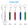 Pocket Laser Pointer & LED Flashlight Keychain