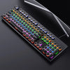 Retro Punk Mechanical Keyboard 104 Keys USB Wired RGB Backlit