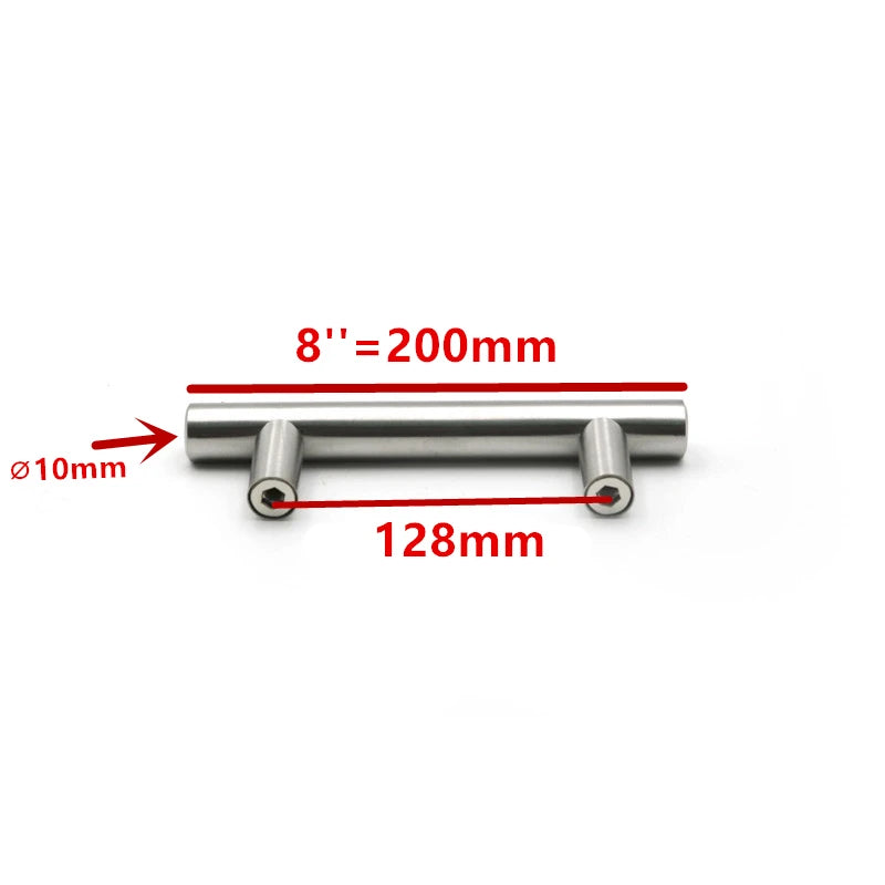 Modern Stainless Steel Cabinet Pull Handles