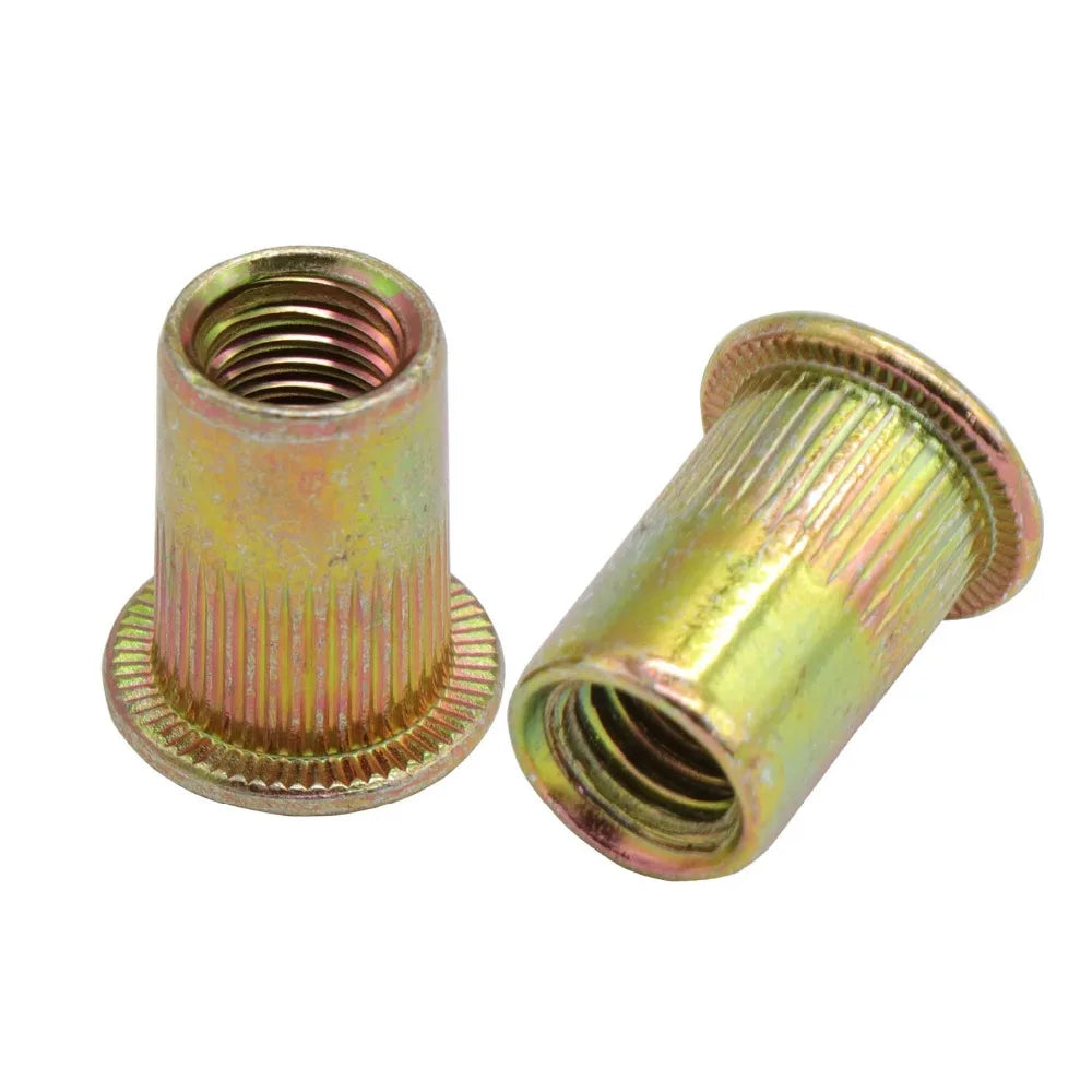 Zinc-Plated Carbon Steel Rivet Nuts Assortment