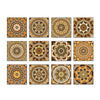 Floral Peel & Stick Tile Stickers
