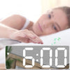 Modern LED Alarm Clock with Voice Control and Night Mode