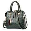 Luxury Crocodile Pattern Handbag
