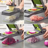 14-in-1 Multifunctional Vegetable Chopper with Interchangeable Blades