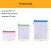Sacs en maille réutilisables - Lot de 3 tailles