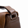Vintage Leather Crossbody Bag for Men – Compact Messenger Shoulder Bag