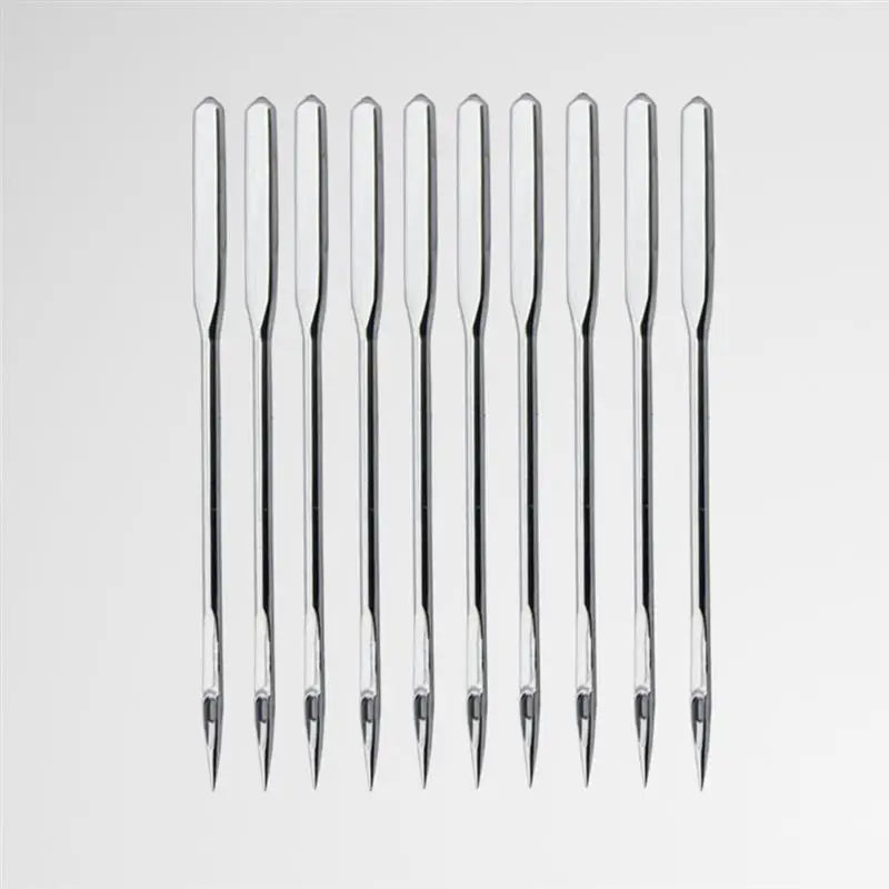 A multi-pack of universal household sewing machine needles displayed vertically.