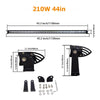 Single Row LED Light Bar for Off-Road Vehicles