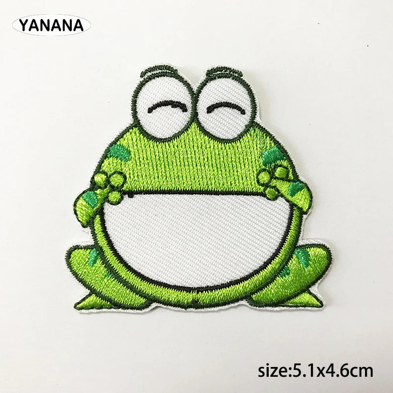 Embroidered Animal Patches for DIY Customization