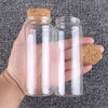 Glass Storage Jars with Cork Lids