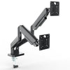Dual Monitor Desk Mount with 90° Swivel