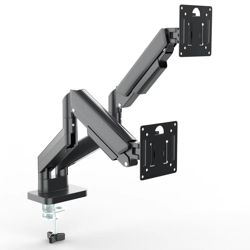 Dual Monitor Desk Mount with 90° Swivel