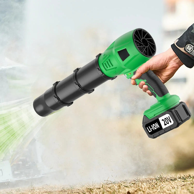 20V Cordless Leaf Blower with Dual Batteries