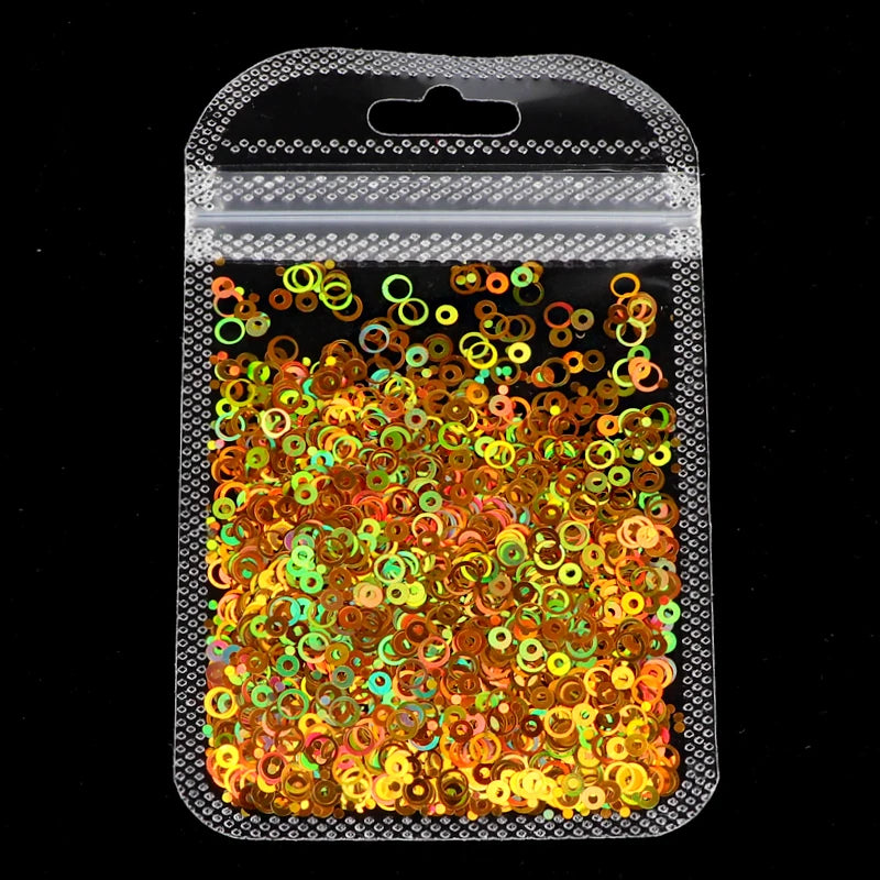 Mirror Bubble Sequins for Resin Art and DIY Crafts