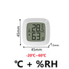 Mini Digital Thermometer and Hygrometer with Probe