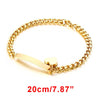 Personalized Stainless Steel Name Bracelet for Baby and Mom