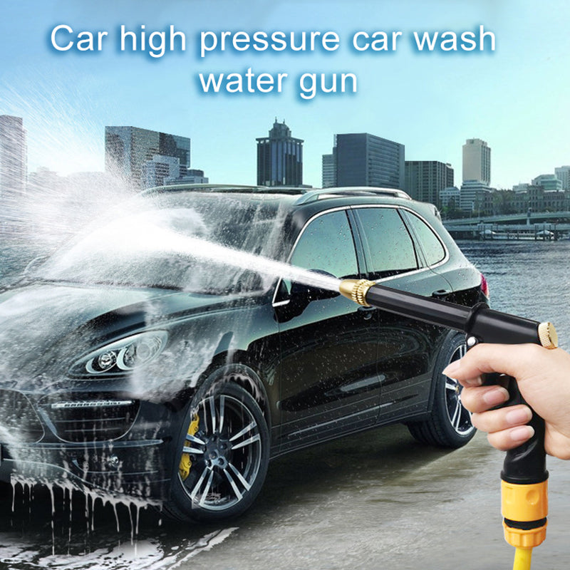 Adjustable High-Pressure Water Spray Gun for Car Washing and Gardening