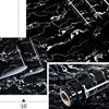Black Self-Adhesive Waterproof Wallpaper for Kitchen & Furniture Renovation