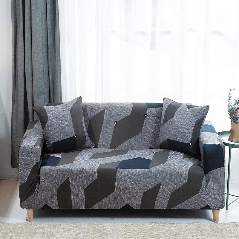 Stretch Sofa Cover with Anti-Slip Grip for Living Room