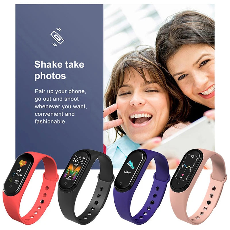Pulsera Inteligente M5 para Fitness con Pantalla a Color