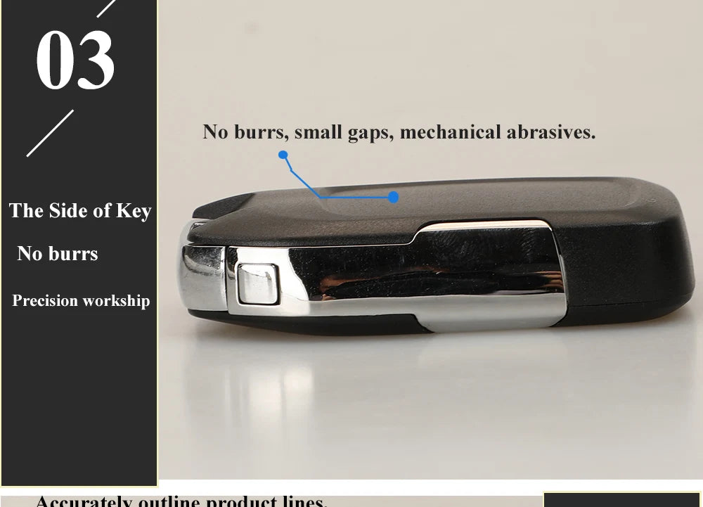 Replacement Key Fob Shell for Chevy/GMC Trucks & SUVs