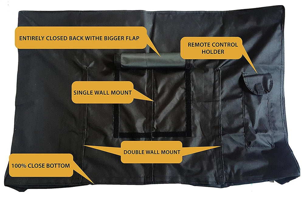 Weatherproof Outdoor TV Cover with Dust Protection