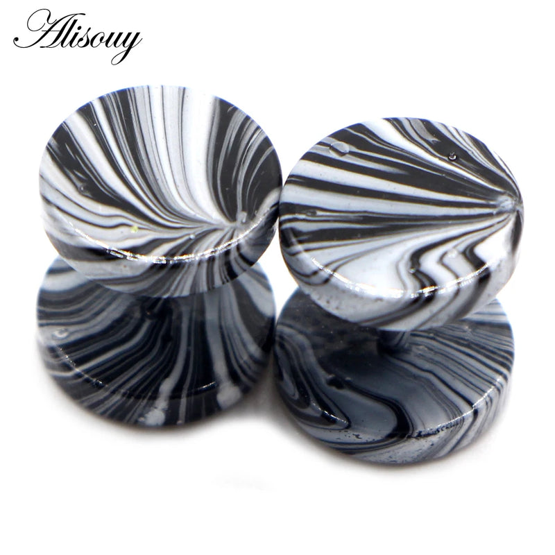 Stainless Steel Fake Gauge Ear Plugs